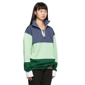 Acne Studios Flag Face Zip Sweatshirt